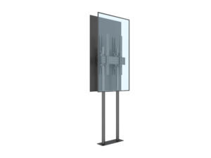 Back 2 Back Commercial Floor Stand Fit 32″-90″ Model: GKF-463F